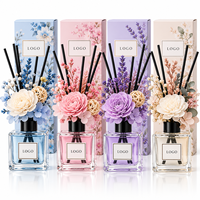 Diffuseur de parfum en roseau 50 ml à l'arôme de fleur de Sola, huile essentielle naturelle, désodorisant pour la maison et le bureau – Vente en gros