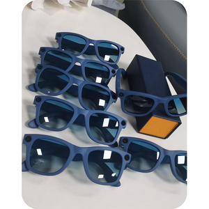 Gafas de Video Inteligentes EDS G300 Azules, Toma Fotos en Cualquier Momento, Reuniones de Oficina, Cámara HD de 800W, OpenAI Chat GPT, Llamadas de Voz por BT - Product Image 2
