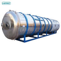 Productietype 10kg tot 2000kg Vacuüm Lyofilisator Voedsel Fruit Vriesdroogmachine