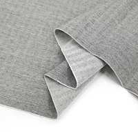 Tissu CVC 80/20 135GSM à chevrons teint en fil, directement de l'usine, pour chemises, avec traitement Easy-Care (résine ou ammoniac liquide)