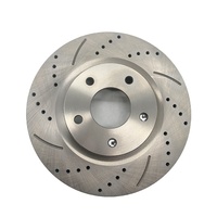 8K0615301A Disque de frein en céramique ventilé avant percé et fendu 320 mm durable antichoc sans poussière pour Audi