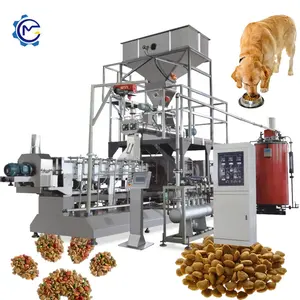 Edelstahl kleine Haustier Hundefutter machen Maschine Hund Katze füttern Tiernahrung Extruder Maschine