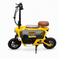 Trottinette Électrique Pliable Intelligente Double Siège pour Enfants, Légère et Portable, Équipée de LED – Modèle Abeille Mignonne