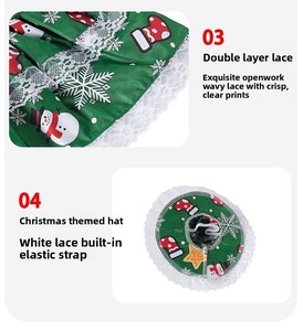 H53 Nouveau style Costume de Noël pour oie de porche, style Europe-Amérique, en polyester, toutes saisons, taille unique, décoration - Product Image 4