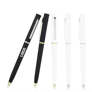 Bolígrafo Clásico de Metal Personalizado para Oficina y Hotel, Escritura de 1.0 mm para Firmas de Recepción e Impresión de Logotipos - Product Image 2