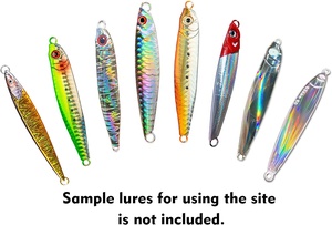 ฟอยล์ปั๊มขึ้นรูปปลาขนาดใหญ่,สำหรับ DIY ตกปลาล่อปลาตาชั่งเหยื่อจิ๊กโฮโลแกรม Lazer งานฝีมือฟิล์มถ่ายโอนที่มีสีสัน - Product Image 2