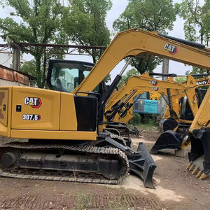 Pelleteuse d'occasion 7 tonnes CAT307.5 avec pouce hydraulique CAT 306 CAT308 CAT307.5 CAT307E2 CAT306 Excavatrice bon marché - Product Image 1