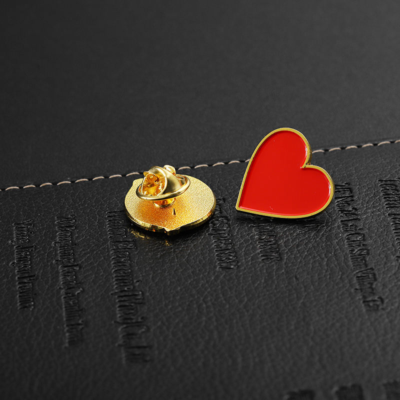 Goupilles molles d'émail de Shapel de coeur