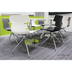 Groothandel Moderne Gebruikt In Vergaderzaal Bureau Meubels Witte Ronde Conferentie Vergadering Kantoor Vergadering Tafels - Product Image 3