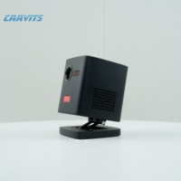 Mini Proyector LED Inteligente CAAVITS YHC1000 3D DLP Android, 960X540P, WiFi, Portátil, con Batería, Compatible con 4K, para Cine en Casa y Exteriores
