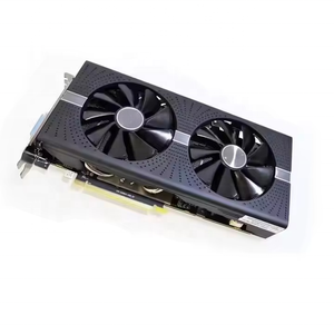 Carte graphique d'occasion RX580 8 Go DDR5 avec ventilateur pour ordinateur de bureau, haute performance, mémoire DDR5 8 Go optimisée pour un jeu fluide et multi-applications - Product Image 4