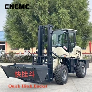 Sinomach <span class=keywords><strong>CPCY50</strong></span> 4x4 Carretilla elevadora todoterreno 76kw Diesel todoterreno 5 toneladas de capacidad de fábrica directa de CNCMC - Product Image 6