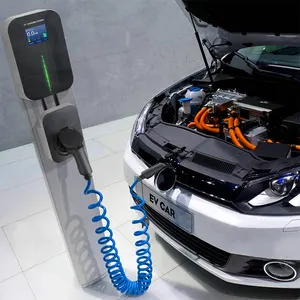 BESEN फैक्टरी मूल्य ईवी चार्जर स्तर 2 22kW इलेक्ट्रिक कार चेरिंग स्टेशन के लिए CE प्रमाणीकरण के साथ घर आरोप स्टेशन