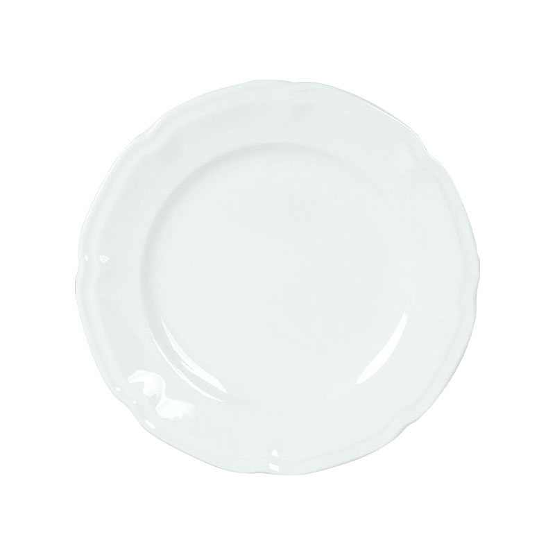 PLACA DE ENSALADA blanca