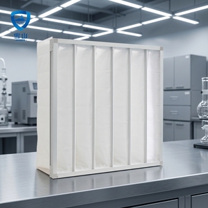 Filtre de purificateur d'air à sac de poche, neuf d'usine, à efficacité moyenne, grande capacité de rétention de poussière - Product Image 1