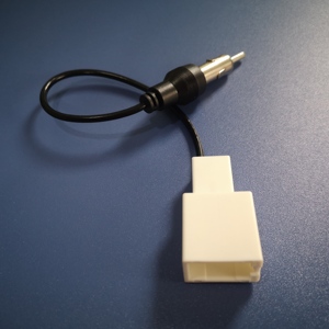 2 Pin Way araç radyo Stereo anten erkek soket adaptör konnektör kablosu Toyota için - Product Image 1