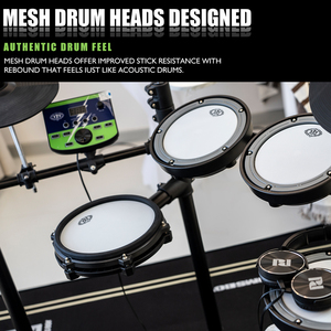 Direto atacado profissional PD tambor eletrônico conjunto com tapete e tambor tamborete mão percussão estilo - Product Image 3