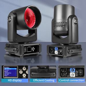 AICPOSE Mini 150W LED Cabeza Móvil con Zoom, Foco DMX512, Luz de Haz RGBWA UV para Bodas y Fiestas - Product Image 4