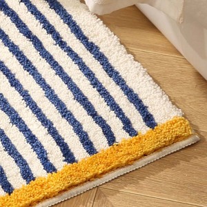 Bán Buôn Sang Trọng Máy Có Thể Giặt Sang Trọng Xù Xì Sợi Nhỏ Sàn Mat Tùy Chỉnh Tufted Thảm Thiết Kế - Product Image 2