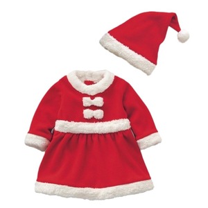 Costume de Noël pour enfants, costume de Père Noël rouge pour garçons avec chapeau pour spectacle et fête, style européen, ensemble 4 pièces - Product Image 2