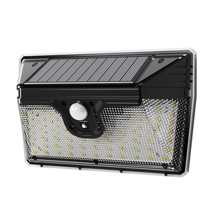 Lámpara Solar de Pared para Exteriores, 100 LED, Impermeable, con Sensor de Movimiento, Tira Larga de Luz para Jardín, Camino, Pasillo - Product Image 1