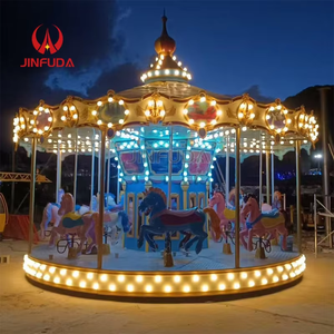 Giostra Portatile <span class=keywords><strong>con</strong></span> Cavalli per Luna Park e Centro Commerciale - Product Image 5