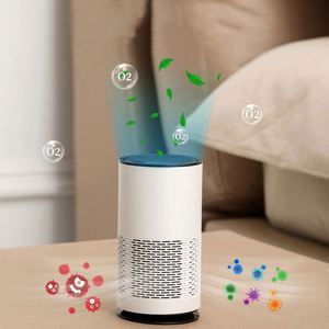 Purificador de Aire Portátil Compacto con Iones Negativos, Reduce Olores a Humo y Partículas de Polvo, para Uso en Casa y Auto, Set de Regalo en Color Rojo - Product Image 3