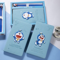 Ensemble de grand livre original de dessin animé Ensemble cadeau de carnet de presse mignon