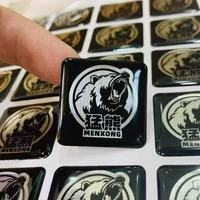 Autocollants de transfert DTF UV personnalisés imperméables avec logo, autocollants de transfert décoratifs pour emballage, en relief 3D, imperméables, écologiques