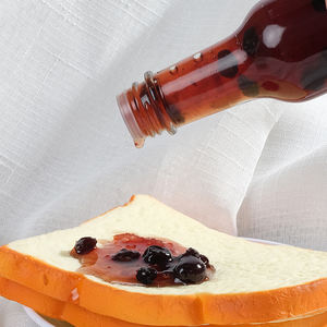 Claro 90ml 150ml 5oz Woozy Botellas Vidrio Salsa caliente Tomate Salsa de soja Botellas Vinagre Aceite Botella Cocinar <span class=keywords><strong>con</strong></span> tapa de plástico - Product Image 3