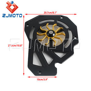 Protection de radiateur de moto anti-vent et facile à installer pour <span class=keywords><strong>HONDA</strong></span> ADV 160/PCX 160 <span class=keywords><strong>2022</strong></span>-2024 - Product Image 6