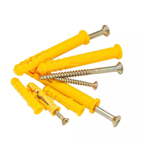 Ancres en plastique d'expansion, fixation de cadre en nylon, vis d'ancrage murale, vis d'ancrage en nylon