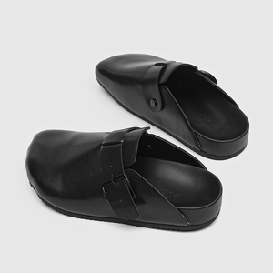 Mules et sabots en cuir personnalisés de haute qualité pour hommes, antidérapants, avec soutien de la voûte plantaire, pour le jardin et la maison - Product Image 3