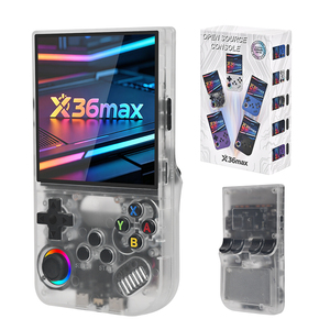 Consola de Juegos Portátil X36 MAX, Sistema Linux de Código Abierto, 20000 Juegos, Reproductor de Video de Bolsillo, Pantalla IPS de <span class=keywords><strong>4</strong></span> Pulgadas VS R36S - Product Image 1