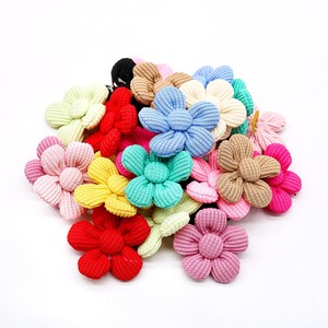 Lazo Floral para Perro, Accesorios de Aseo para Mascotas de Algodón, Estilo Dulce y Suave, Adornos para el Pelo de Perros para Todas las Estaciones - Product Image 3