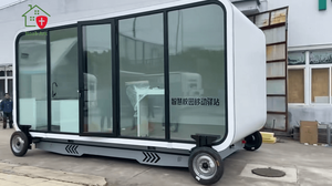 Lujoso contenedor de casa modular portátil personalizado Apple cabina móvil - Product Image 3