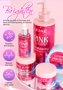 Conjunto de Cuidados com a Pele Clareadora Personalizada com Logo, Ácido Hialurônico, Niacinamida, Alívio para Pele Seca, Removedor de Manchas Escuras, Loção Corporal Iluminadora - Product Image 4