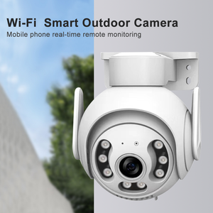 กล้องโดมจิ๋ว5MP มีภาพสีสำหรับกลางคืนกล้องรักษาความปลอดภัย PTZ 360 ° PTZ WIFI กล้องวงจรปิดรักษาความปลอดภัยหมุนได้สำหรับการตรวจสอบบ้านอัจฉริยะ - Product Image 2