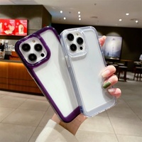 Coque pour iPhone 16 Pro Max, antichoc, anti-jaunissement, avec boîte pour iPhone 15 14 16 Pro