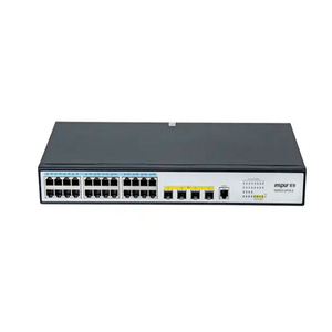 Original High Forwarding Rate 1G SFP 24-Port Stackable Enterprise Network <b>Switch</b> With <b>POE</b> SNMP QoS Single 220V Power Supply High - Product Image 1