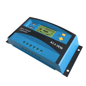 ตัวควบคุมการชาร์จพลังงานแสงอาทิตย์ Demuda LCD LED Solar Regulator Intelligent PWM พร้อมพอร์ต USB 12v 24v 30a สำหรับระบบพลังงานแสงอาทิตย์ PV Module - Product Image 2