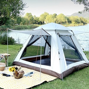 Tente de camping extérieure pour 4-5 personnes, protection UV complète, imperméable, utilisable en toutes saisons - Product Image 2