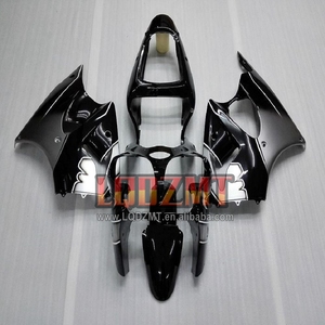 Cuerpo de inyección para KAWASAKI <span class=keywords><strong>NINJA</strong></span> ZX 6R <span class=keywords><strong>636</strong></span> ZX636 ZX6R 00 01 02 37No.5 Negro plateado 600CC ZX-6R 2000 2001 <span class=keywords><strong>2002</strong></span> Carenados - Product Image 3