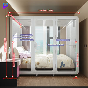 2 kişilik ses yalıtımı uyku kabini gürültüden kaynaklanan uykusuzluğu çözebilir - Product Image 4