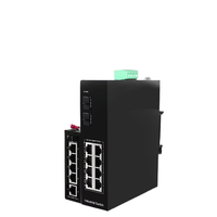 Switch Industrial Administrado con Velocidad de Transmisión de 1Gbps, 4-8 Puertos, Compatible con Fibra Óptica POE, Gs HR600-SW205 en Stock