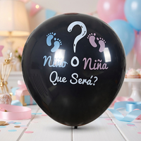 Ballon en latex pour révélation du sexe, garçon ou fille, décoration de fête, ballon de 36 pouces, grand ballon pour fête d'anniversaire