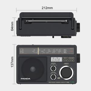 Vente directe d'usine, radio rétro AM/FM/SW/SD/USB/MP3 de bonne qualité, récepteur radio AM/FM portable, radio ancienne - Product Image 6