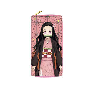38 Ontwerpen Demon Slayer Portemonnees En Handtassen 2023 Vrouwelijke Portemonnee Knappe Coole Cartoon Anime Portemonnee Voor Student Identiteitskaart Tas - Product Image 6