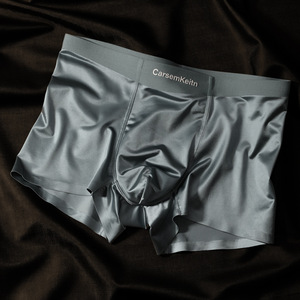 <strong>Satin</strong> Ice Silk Men's Underwear Brief <strong>Boxers</strong> Comfortable Fashion Adult Breathable <strong>Boxers</strong> - Product Image 3