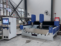 Granit/Marmor/Jade Dual Independent Spindeln CNC-Gravier maschine für architekto nische Dekoration/Grabstein schnitzerei/Kunst handwerk